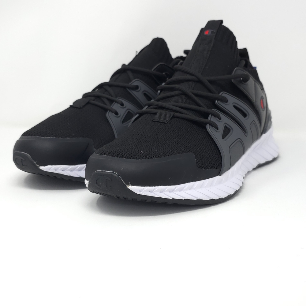 Champion Oja Cage Black/Dark Grey Low Top Sneakers